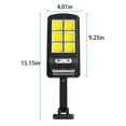 thumbnail image 3 of Solar Outdoor Lights with Motion Sensor, IP65 Waterproof, 3 Lighting Modes, Remote Control, 10 W, 12-Hour Runtime, 2200 mAh Battery, 3 of 6