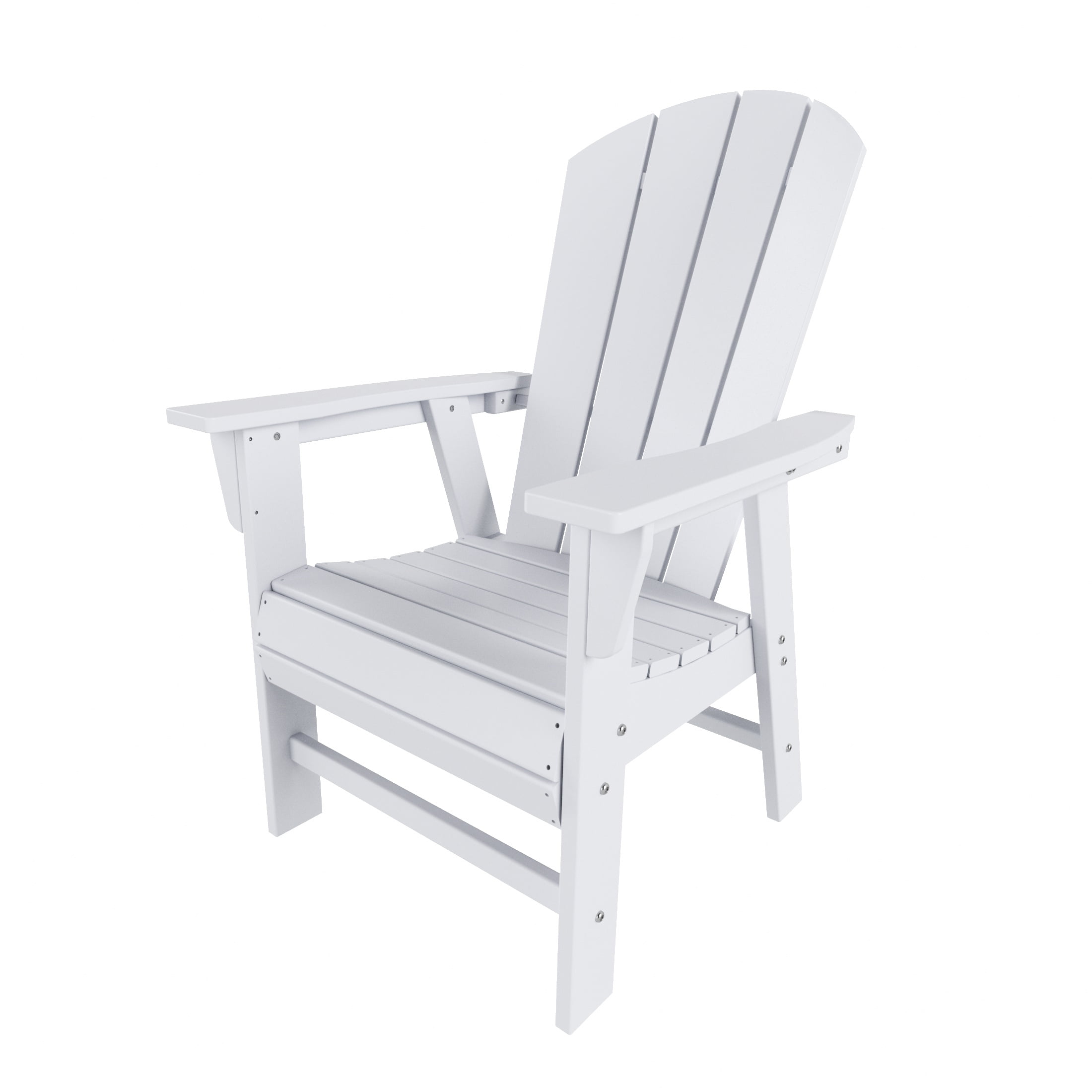 WestinTrends Malibu Patio Dining Chairs, All Weather Poly Lumber