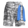 thumbnail image 2 of MINOUVA Men's 2-in-1 Swim Trunks with Compression Liner, Quick-Dry Stretch Fabric, Drawstring Waist, and Pockets, 2 of 7