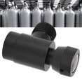 thumbnail image 4 of Válvula de recarga de CO2, válvula de soda hermética aleación de aluminio para uso profesional para tanque pequeo de dióxido de carbono ANGGREK Otros, 4 of 8