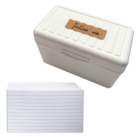 JZROCKER Colored Index Cards Dividers 3x5 Inches Tabbed Cards Ruled Note Card Dividers