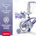 thumbnail image 5 of Huffy 12" Disney Frozen Kids' Bike, Fits Riders 37”-42”, Purple, Youth, Girl's, 5 of 15