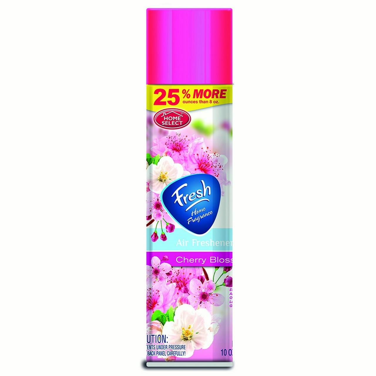 Home Select Aerosol Air Fresheners, Cherry Blossom, 10 Oz