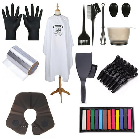 Roofei 17 PCS Hair Coloring Dyeing Kit Dyeing Toolkit Hair Tinting Mixer, Bowl Comb,dye Brush,ear Caps,clip,apron and Tin Foil Hot for Hair Dye Tools Hair Color Supplies | Walmart Canada Roofei 17 PCS Hair Coloring Dyeing Kit Dyeing Toolkit Hair Tinting Mixer, Bowl Comb,dye Brush,ear Caps,clip,apron and Tin Foil Hot for Hair Dye Tools Hair Color Supplies | Walmart Canada