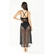 thumbnail image 3 of Vestido de red para playa Roman Fashion /Juvenil, 9106 (Negro) negro G, 3 of 5