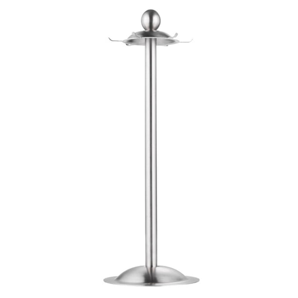 1 soporte multifuncional de acero inoxidable para cuchara y pala.