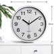 thumbnail image 2 of Reloj de pared de plástico de 10 pulgadas Reloj Shi Ying Reloj de sala de estar para dormitorio Reloj simple, 2 of 5