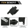 thumbnail image 4 of Reemplazo del actuador de puerta de mezcla de calefacción HVAC Unique Bargains para Hyundai Accent 2006-2007 No.971241E000 Actuador de puerta de aire Plástico Metal Negro, 4 of 6
