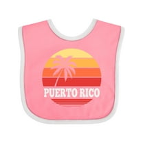 Inktastic Puerto Rico Vacation Cruise Boys or Girls Baby Bib