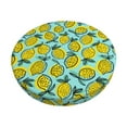 thumbnail image 2 of Lsque Lemon1 Round Bar chair cushion covers Velvet Fabric Premium Comfort Protects from Scratches and Stains for 14-17 Inch Chair- 12 inch, 2 of 7