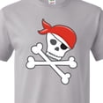 thumbnail image 3 of Inktastic Pirate Skull and Crossbones T-Shirt, 3 of 4