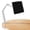 three sections-All purpose model, variant on Aluminum Alloy Foldable Stand with 4 Axises 360 Rotation Clamp Base for Tablets and Phones