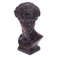 thumbnail image 1 of Estatua romana de David Figura de David Figura griega de resina para escritorio Estatua griega de mesa, 1 of 6