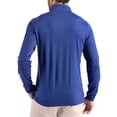 thumbnail image 2 of Men's Cutter & Buck Royal Indianapolis Colts Coastline Epic Comfort Recycled Quarter-Zip Pullover, 2 of 2