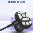 thumbnail image 4 of Page Turner Scrolling Ring Remote Control, V5.3 Fingertip Scrolling Ring for IOS 15 & for Android8.0 Above Devices, Rechargeable Camera Remote for Phones Tablets, 4 of 7