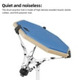 thumbnail image 4 of Drum Practice Pad, 12 Inch with High Density Rubber for Authentic Rebound, Wood Polymer for Silent Practice Antislip Soundproof Cotton, for Home and Outdoor Use, 4 of 7