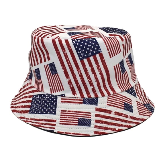 NMMUED Usa American Flag Hats for Women Men Red White and Blue Hat 4th of July Patriotic Hats - Sun Protection, Breathable Patriotic Accessories Red One Size
