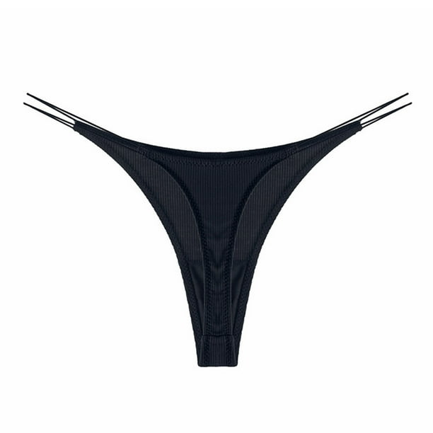 Bragas Con Espalda en T Bragas Sin Costuras Ropa Interior de Mujer Lenceria Tangas Bragas Ropa Interior Calada Para Mujer Odeerbi ODB118162 Walmart en linea
