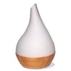 Ultrasonic Aroma Diffuser/Humidifier with Bamboo Base (Droplet)