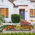 thumbnail image 3 of TIKI Party Decorations, Hawaiian Luau Tiki Party Yard Banner Outdoor, Summer Tropical Tiki Luau Theme Party Supplies, TIKI Hanging Yard Sign Banner for Adults Kids TIKI Banner Party Decor, 3 of 7