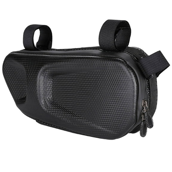 Motorcycle Side Bag Waterproofed Triangles Bag Double Sealing Zipper Bike Bag for Cycling Gears