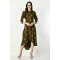 thumbnail image 3 of S MAJIDA Kurta Set for Women Foil Print Rayon Kurta with 3/4 Sleeve, 3 of 5