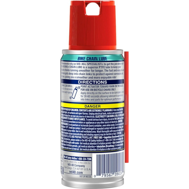 WD-40 Specialist® Roller Chain Lube 6/10OZ