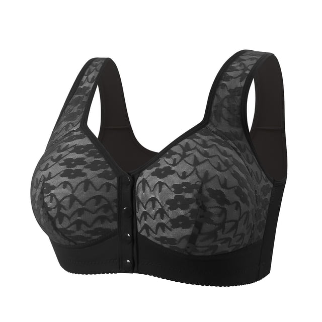Ropa Interior Y Sujetadores No Magnéticos Inalámbricos Reunidos Encaje Sujetador Fina Taza Ajustable, Mujer Ropa Interior Y Sujetadores