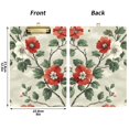 thumbnail image 5 of FORMRS Acrylic Clipboard with Low Profile Clip Standard A4 Letter Size, 12.5" x 9", Red Floral Pattern, 5 of 8