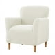 thumbnail image 1 of Xiao Hua Funda de sillón moderna con acento jacquard para sala de estar, protector de muebles, color blanco, 1 of 5