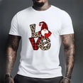 thumbnail image 4 of Camiseta divertida con estampado de letras navideñas para hombre, tendencia Hip Hop, camisetas de manga corta Harajuku, camisetas informales con cuello redondo, ropa de Navidad a la moda, 4 of 4