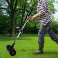 thumbnail image 4 of OUSITAID Support Wheels Auxiliary Wheels Black Color Adjustable  Fixed Seat for Weed Trimmer Grass Cutter, 4 of 8