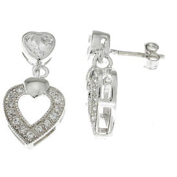 925 Sterling Silver Bridal Earrings Makes Unique Birthday Gift For Girlfriend, Antique Style Sterling Silver Earrings