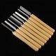 thumbnail image 1 of unids/set juego de cinceles de torno de madera herramientas de torneado carpintería Gouge Skew Parting, 1 of 4