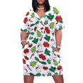 thumbnail image 1 of Vestido suelto de bolsillo mood vestido de verano mujer 2025 vestidos cortos atrevidos ropa de mujer, 1 of 7