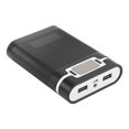 thumbnail image 1 of Battery Charger Outer Case, USB Interface Power Bank Box  For Mobile Phones Black, 1 of 8