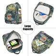 thumbnail image 5 of FORMRS Mini Backpack Purse for Women Quilted Travel Daypack Casual Shoulder Bag, Sunshine Goldfish, 5 of 7