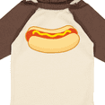 thumbnail image 4 of Inktastic Funny Hot Dog Boys or Girls Long Sleeve Baby Bodysuit, 4 of 5