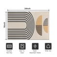 thumbnail image 5 of Brown Boho Geometric Pattern Door Rugs,Washable Non Slip Door Mats Indoor,Decorative Door Mats,Entry Mat Indoor for Entrance,Bedroom,Kitchen,Bathroom,16"x24", 5 of 6
