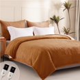 thumbnail image 1 of Heated Blanket Electric Throw 50” x 60” -Heated Throw Blanket with 5 Heating Levels & 3 Hours Auto Off Machine Washable Over-Heat Protect（Racoon）, 1 of 7