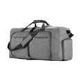 thumbnail image 3 of Segolike Carry on Bag Handbag Waterproof over Night Bag for Travelling Hiking Gym Camping Gray, 3 of 8