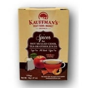 Kauffman Orchards Spice Bags for Hot Mulled Cider, 8 Count Pack of 2