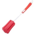 thumbnail image 2 of 11.42" Sponge With Handle,Dishwashing Foam Sponge Brush With Adjustable Long Handle Bottle Scrubber Cleaning Sponges Brushes Cleaner Soft For Clean Glasses Cups,Sponge Handle(Red1), 2 of 9