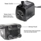 thumbnail image 5 of Electric Water Feature Pump 600l/h With 4 Led For Outdoor Garden Fish Pond - Small Fountain, 5 of 5