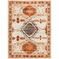 thumbnail image 2 of Tevazu Orange 5'3" x 7' Traditional Rectangle Area Rug, 2 of 6