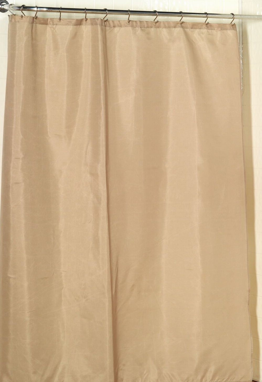 Royal Bath 100 Polyester Fabric Shower Curtain Liner With Weighted