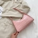 thumbnail image 4 of Bolso Mano Piel A La Bolso Hombro Elegante para Mujer (rosa), 4 of 9