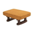 thumbnail image 1 of simhoa Foot Stool Stable Stepstool Foot Rest for Playroom Dressing Room Living Room orange, 1 of 8