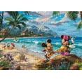 thumbnail image 4 of Ceaco 1000 Piece Mickey and Minnie in Hawaii Interlocking Jigsaw Puzzle, 4 of 6