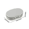 thumbnail image 3 of Ganfancp Jabonera Jabonera con Desagüe Jabonera Jabonera Portátil Baño Handy Caja Desinfectante Caja Baño Ducha Jabonera Doméstica Ofertas Del Día 1* Caja de Jabón Drenable, 3 of 6